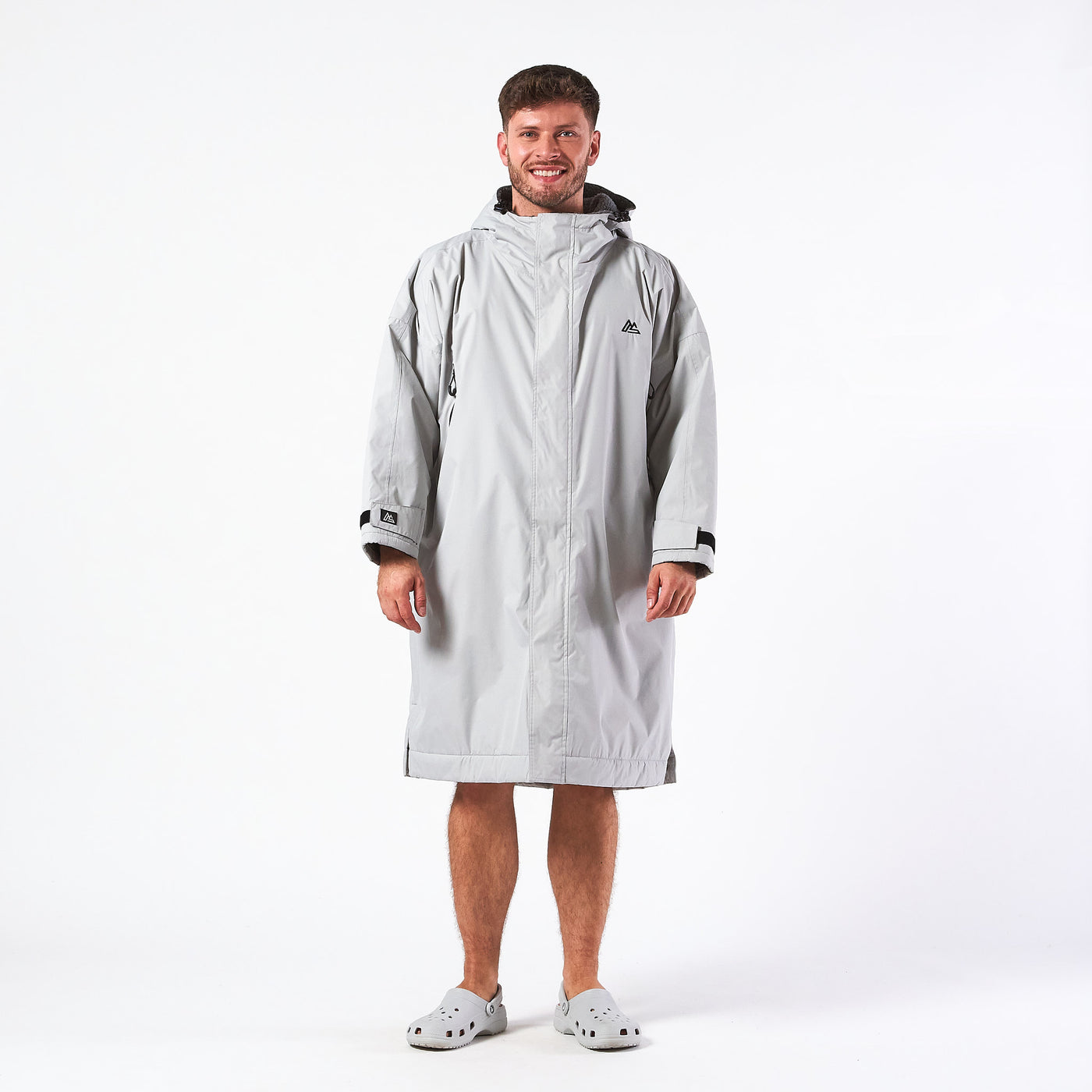 Adult Changing Robe - Light Grey