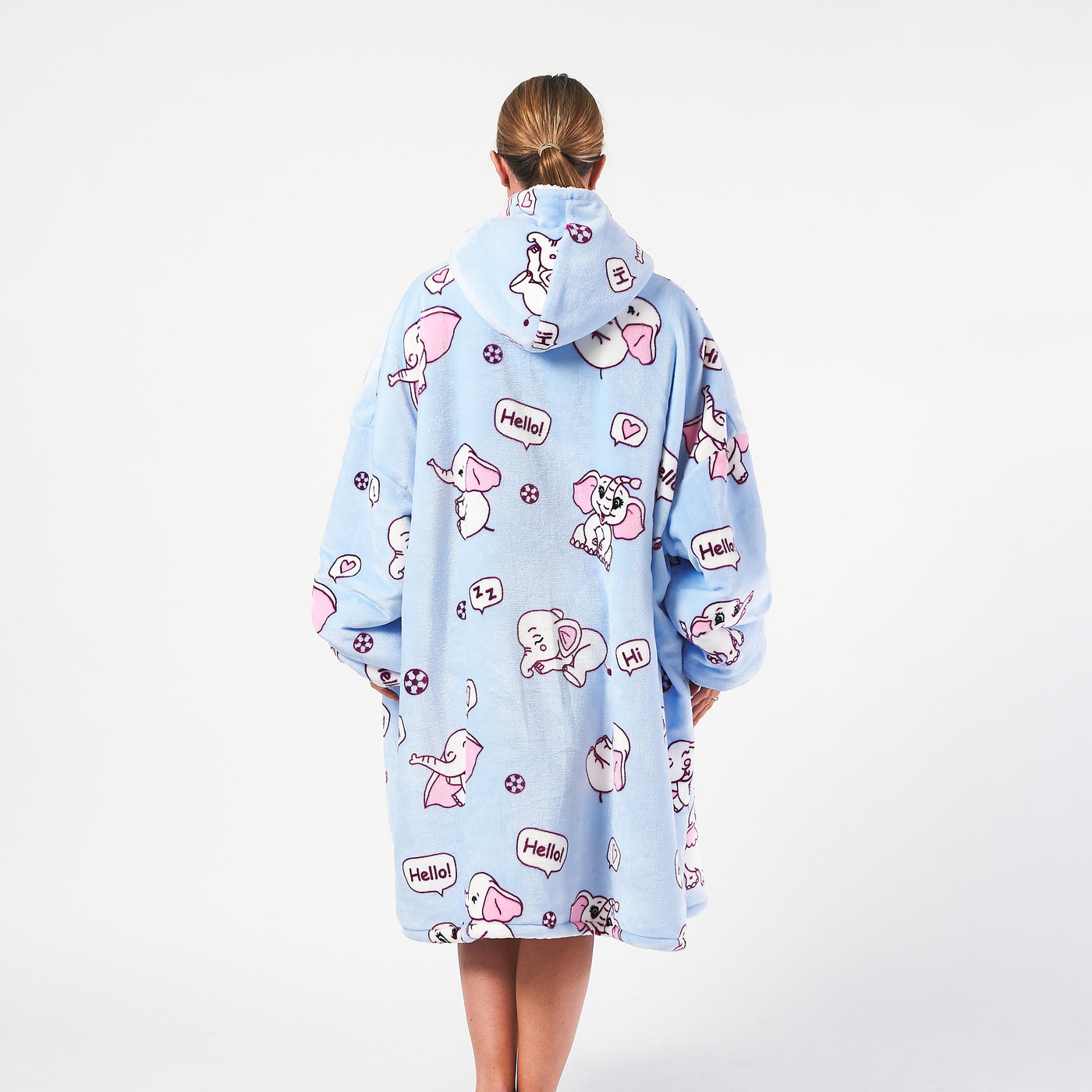 Hoodie Blanket - Elephant