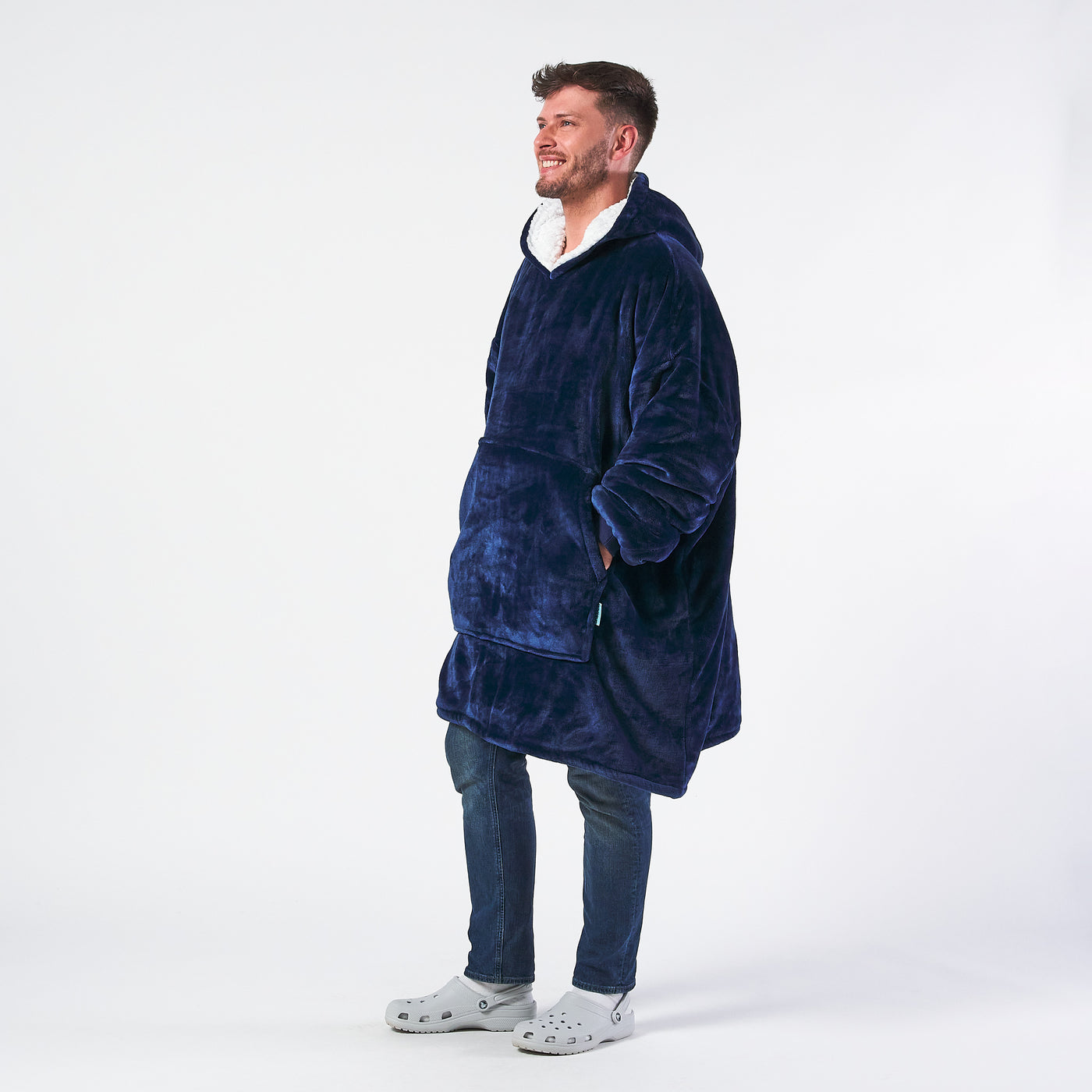 Hoodie Blanket - Navy