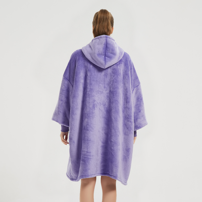 Hoodie Blanket - Purple