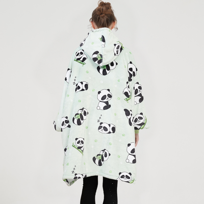 Hoodie Blanket - Panda