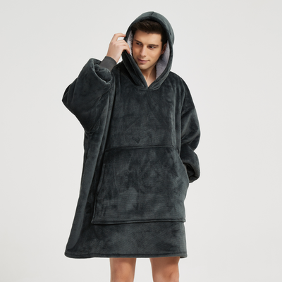 Hoodie Blanket - Dark Grey