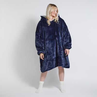 Hoodie Blanket - Navy