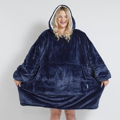 Hoodie Blanket - Navy