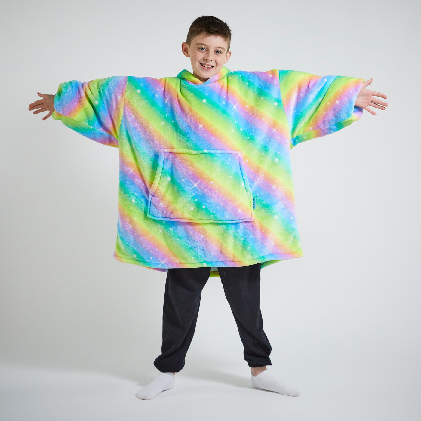 Kids Hoodie Blanket - Rainbow